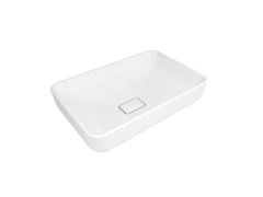 Kale Zero 2.0 Dikdörtgen Çanak Lavabo Mat Beyaz 60X40cm