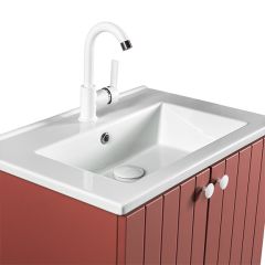 Bagnora D-Line 65 cm Kiremit Banyo Dolabı