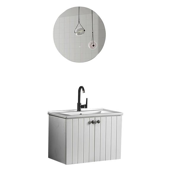 Bagnora D-Line 65 cm Beyaz Banyo Dolabı