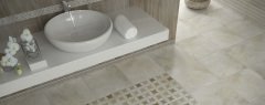 SERRA | 7,5*90 CODE 511 CAMELIA SEDEF BEYAZ BORDÜR ''Paket fiyatıdır.''