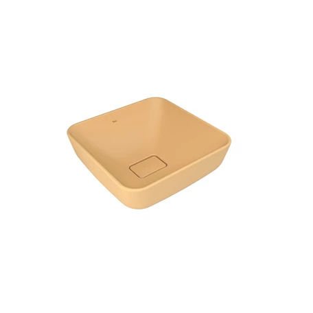 Kale Zero 2.0 Kare Çanak Lavabo Mat Sarı 40X40cm