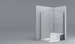 Shower Drawer Çekmeceli Dikdörtgen Flat Duş Teknesi