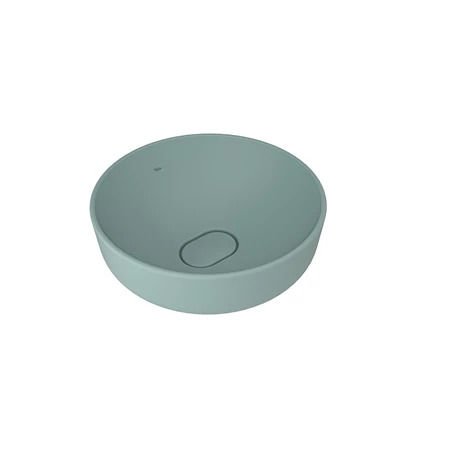 Kale Zero 2.0 Yuvarlak Çanak Lavabo Mat Adaçayı Yeşili 40X40cm