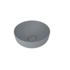 Kale Zero 2.0 Yuvarlak Çanak Lavabo Mat Taş Gri 40X40cm