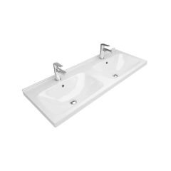Kale İdea 2.0 Çift Hazneli Etajerli Lavabo 120x45cm