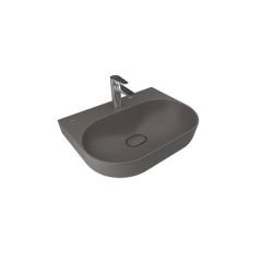 Kale Zero 2.0 Oval Lavabo Mat Antrasit Gri 60X45 cm