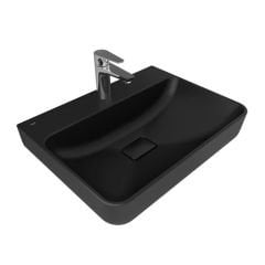 Kale Zero 2.0 Dikdörtgen Lavabo Mat Siyah 60X45cm