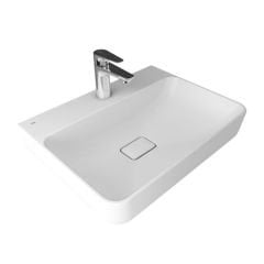 Kale Zero 2.0 Dikdörtgen Lavabo Mat Beyaz 60X45cm