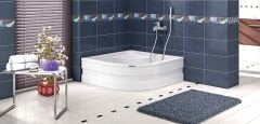 Shower Cellesse 120x120 Oval Mini Küvet