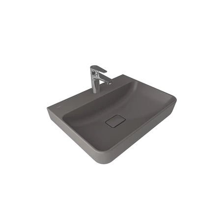 Kale Zero 2.0 Dikdörtgen Lavabo Mat Antrasit Gri 60X45cm