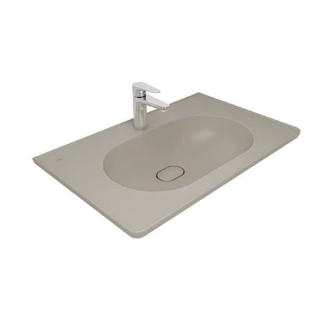 Kale Zero 2.0 Etajerli Lavabo Mat Vizon 80X50 cm