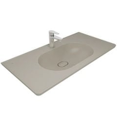 Kale Zero 2.0 Etajerli Lavabo Mat Vizon 100X50 cm