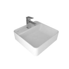 Kale Smartedge Kare Lavabo Mat Beyaz 45X45
