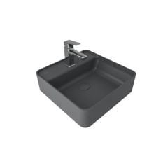 Kale Smartedge Kare Lavabo Mat Antrasit Gri 45X45