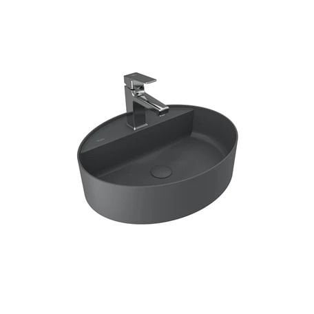 Kale Smartedge Oval Lavabo Mat Antrasit Gri 40X50
