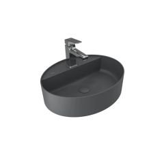 Kale Smartedge Oval Lavabo Mat Antrasit Gri 40X50