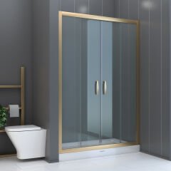 Shower Boss 190 cm İki Duvar Arası 2 Sabit 2 Çalışır Tekne Üzeri Kabin