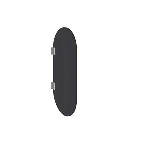 Kale Panello Set Oval Form Mat Antrasit Pisuvar Ara Bölme