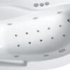 Shower Anteres 100x140 Asimetrik Oturmalı Küvet