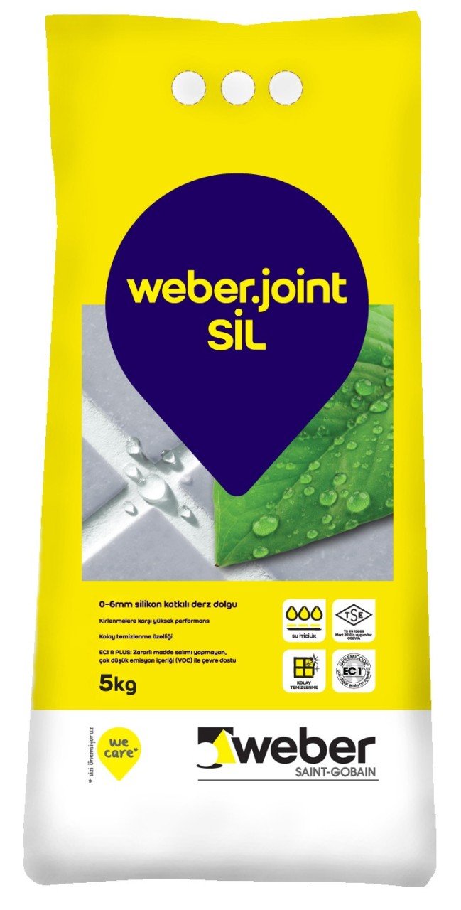 Weber.joint SİL renkli derz dolgu 5 kg