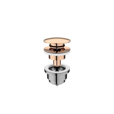 Kale Novatik Universal Lavabo Süzgeci Yuvarlak Rose Gold
