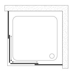 Shower Icon 100x100 2 Sabit 2 Çalışır Kare Tekne Üzeri Kabin