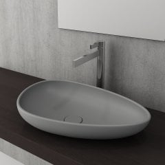 Bocchi | Etna Çanak Lavabo 58 cm Mat Gri