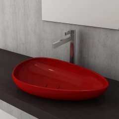 Bocchi | Etna Çanak Lavabo 58 cm Parlak Kırmızı