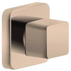 Kale K100 Ankastre Stop Valf 90° Rose Gold