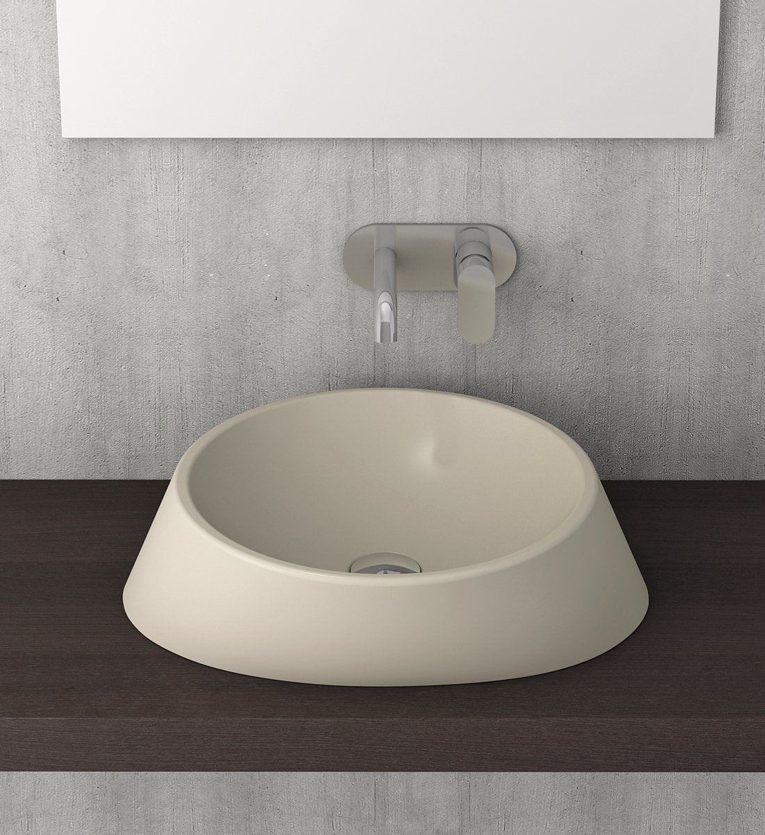 Bocchi | Venezia Çanak Lavabo 56 cm Mat Kaşmir