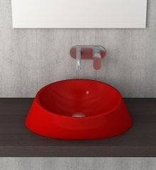 Bocchi | Venezia Çanak Lavabo 56 cm Parlak Kırmızı