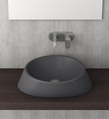 Bocchi | Venezia Çanak Lavabo 56 cm Mat Antrasit