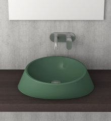 Bocchi | Venezia Çanak Lavabo 56 cm Mat Yeşil