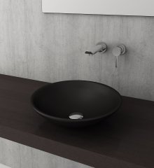 Bocchi | Venezia Çanak Lavabo 40 cm Mat Siyah