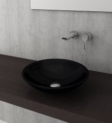 Bocchi | Venezia Çanak Lavabo 40 cm Parlak Siyah
