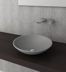 Bocchi | Venezia Çanak Lavabo 40 cm Mat Gri