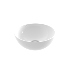 Bocchi Sottile Slim Line Yuvarlak Mini 26 cm Lavabo Parlak Beyaz