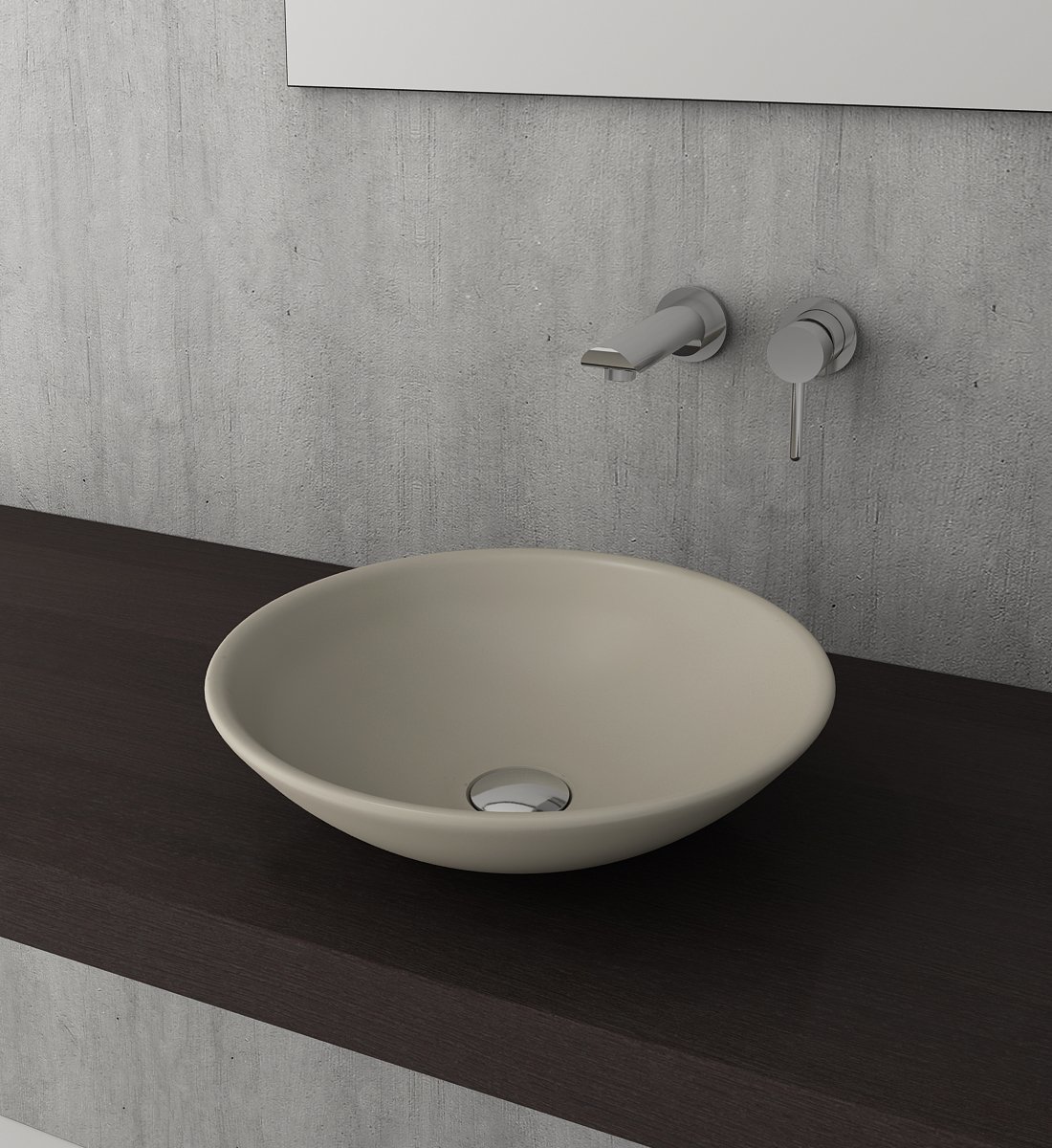 Bocchi | Venezia Çanak Lavabo 40 cm Mat Kaşmir