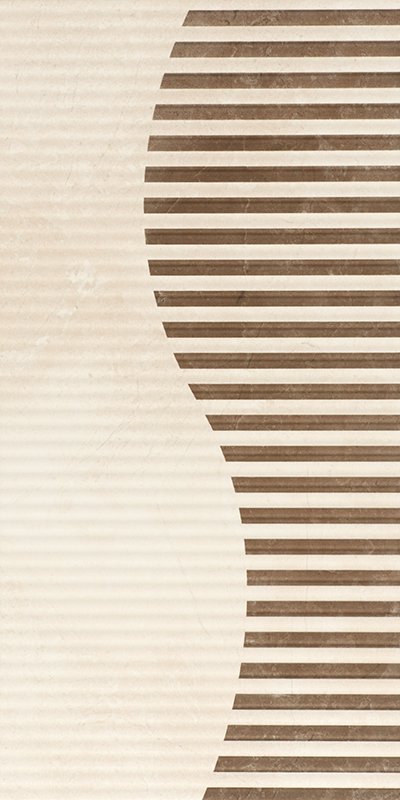 SERRA | 30*60 CREMA UNIQUE BEJ TAUPE ÇİZGİ DEKOR 1 ''Paket fiyatıdır.''