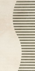 SERRA | 30*60 CREMA UNIQUE BEJ VİZON ÇİZGİ DEKOR 1 ''Paket fiyatıdır.''