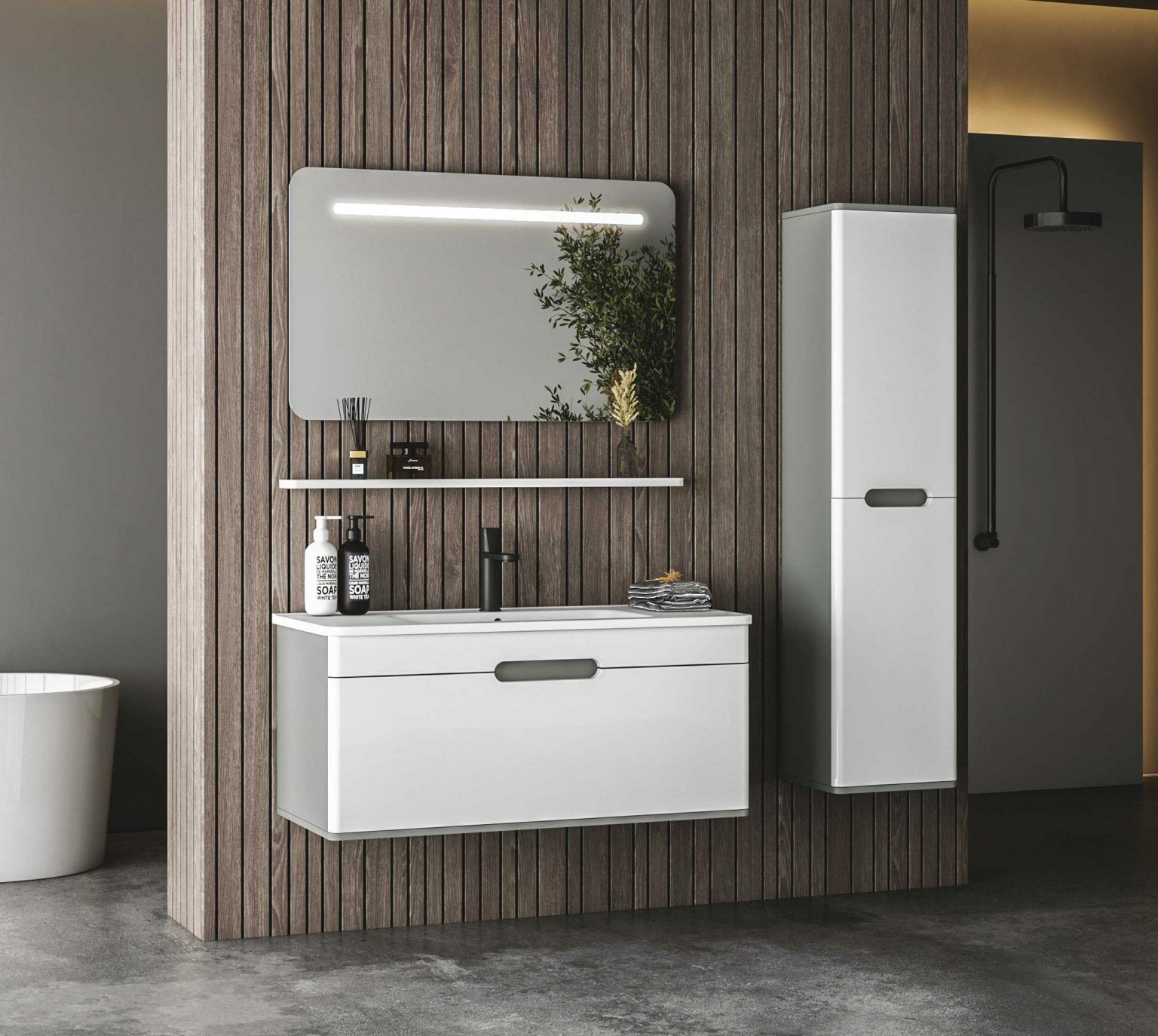 Fym Orjin 105 cm Banyo Dolabı