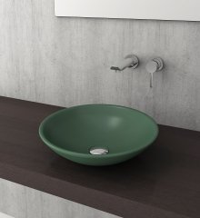 Bocchi | Venezia Çanak Lavabo 40 cm Mat Yeşil