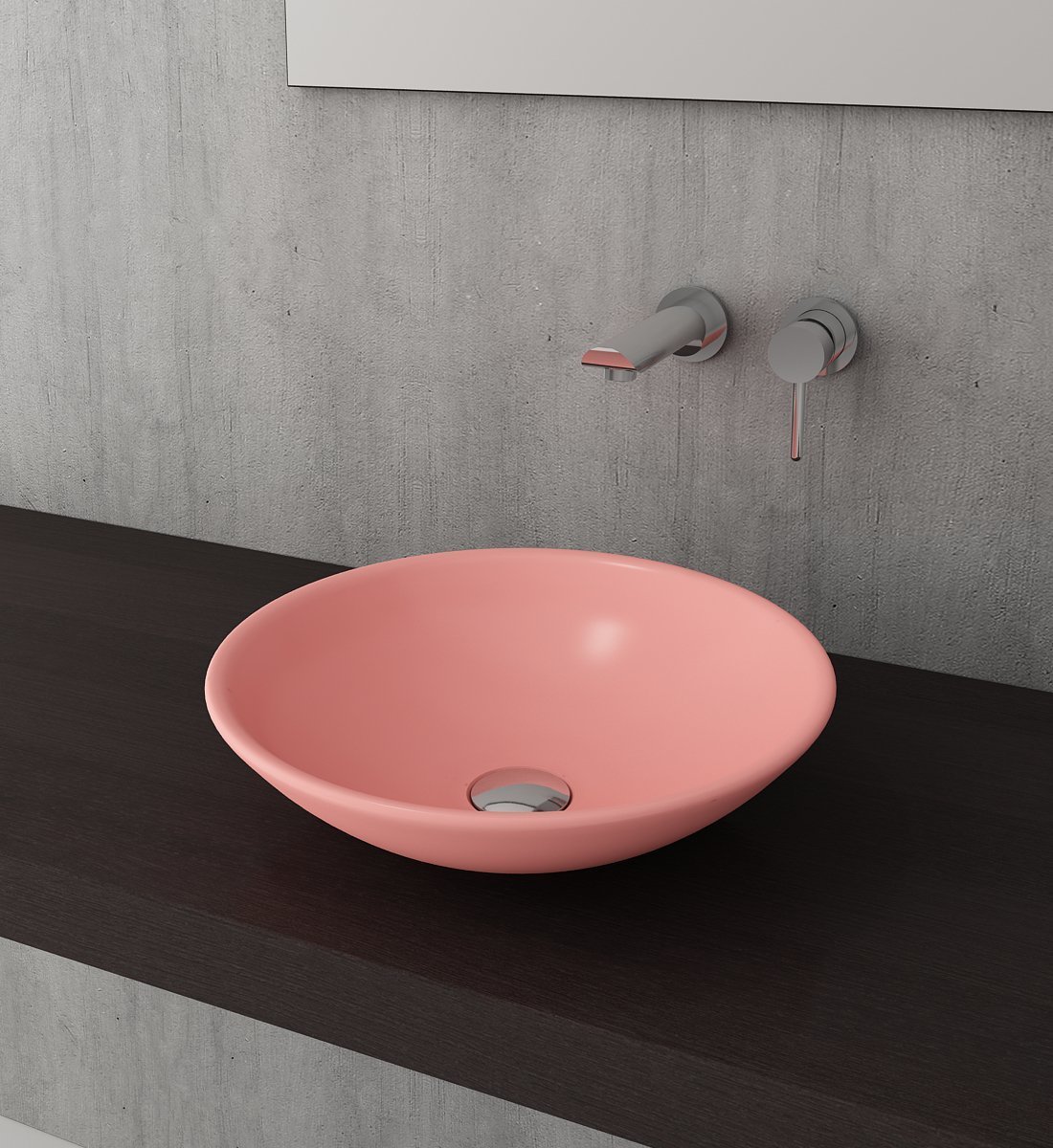 Bocchi | Venezia Çanak Lavabo 40 cm Mat Somon