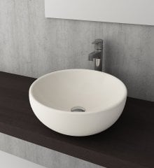 Bocchi | Venezia Çanak Lavabo 45 cm Parlak Bisküvi