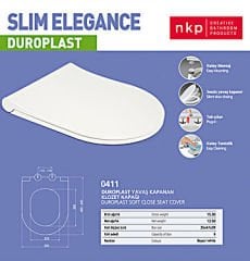 NKP | SLIM ELEGANCE YAVAŞ KAPANAN KAPAK