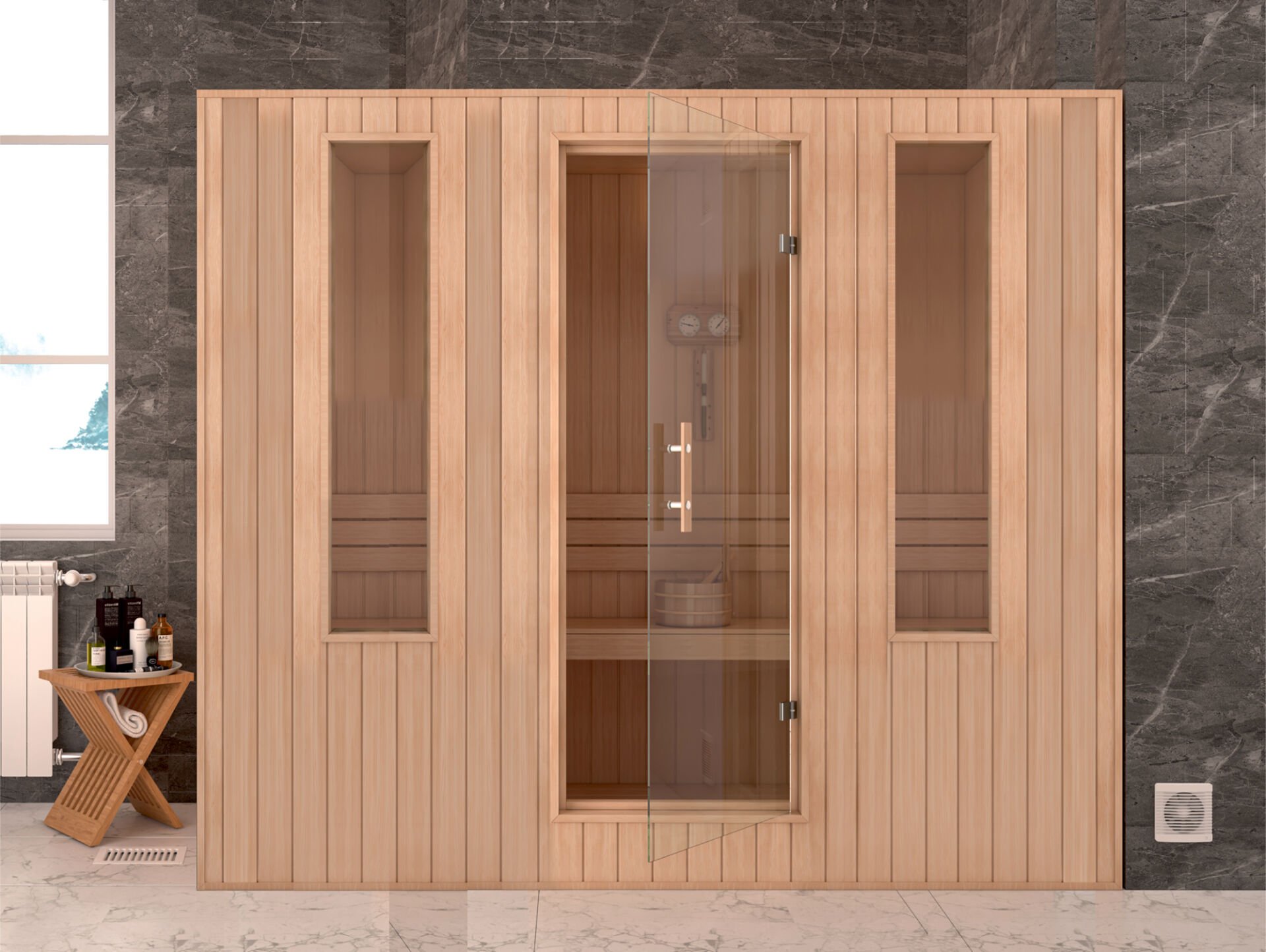 Shower Zenit Ev Tipi Sauna