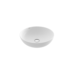 Bocchi Sottile Slim Line Yuvarlak 38 cm Lavabo Mat Beyaz