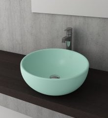 Bocchi | Venezia Çanak Lavabo 45 cm Mat Mint Yeşil
