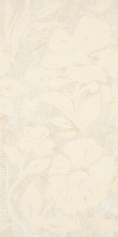 SERRA | 30*60 ELIZE KREM PAPATYA DEKOR ''Paket fiyatıdır.''