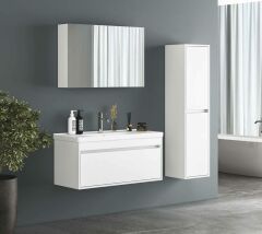 Fym Petek 100 cm Banyo Dolabı